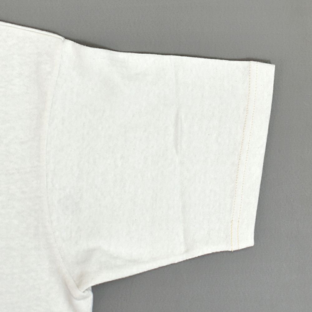 フリーホイーラーズ (FREEWHEELERS) -Mal Ord- Vintage Style Medium Weight Jersey OFF-WHITE 半袖プリントTシャツ フロッキープリント 2525010