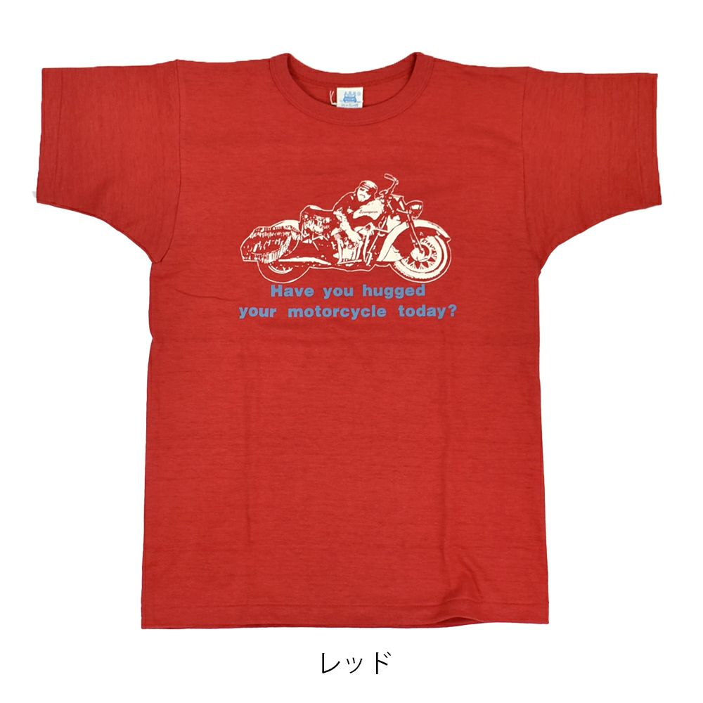 JOHN GLUCKOW (ジョングラッコー) Lot JG-CS06 Have You Loved? T 半袖プリントTシャツ レッド