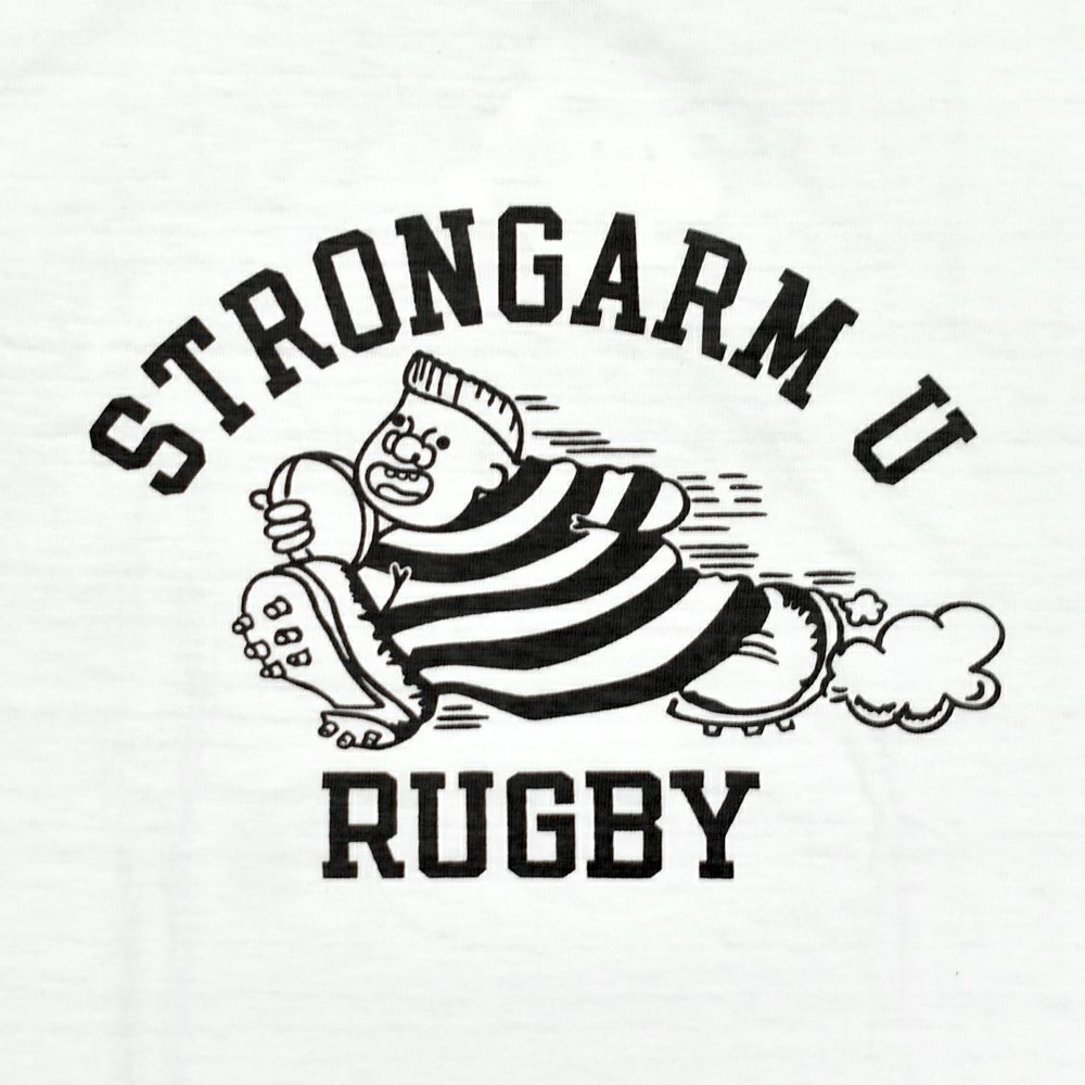 JOHN GLUCKOW(ジョングラッコー) Lot JG-CS06 Rugby T 半袖プリントTシャツ