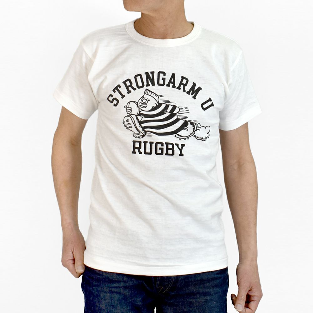 JOHN GLUCKOW(ジョングラッコー) Lot JG-CS06 Rugby T 半袖プリントTシャツ