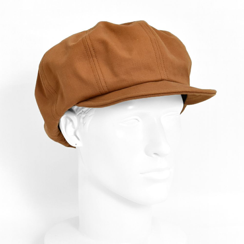フリーホイーラーズ (FREEWHEELERS) -WILDLIFE RANGER- CASQUETTE SINCE THE 1970s OUTDOOR STYLE CLOTHING Vintage Style 10oz Sulfur-Dyed Duck BROWN キャスケット ハンチングハット 帽子 2527002