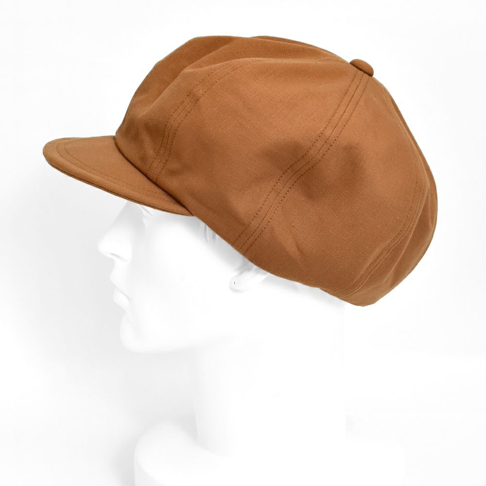 フリーホイーラーズ (FREEWHEELERS) -WILDLIFE RANGER- CASQUETTE SINCE THE 1970s OUTDOOR STYLE CLOTHING Vintage Style 10oz Sulfur-Dyed Duck BROWN キャスケット ハンチングハット 帽子 2527002