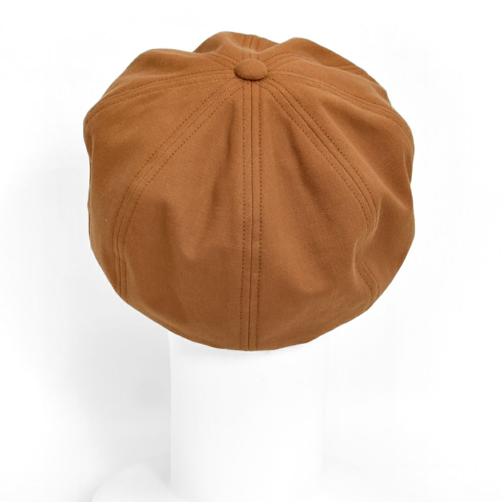 フリーホイーラーズ (FREEWHEELERS) -WILDLIFE RANGER- CASQUETTE SINCE THE 1970s OUTDOOR STYLE CLOTHING Vintage Style 10oz Sulfur-Dyed Duck BROWN キャスケット ハンチングハット 帽子 2527002