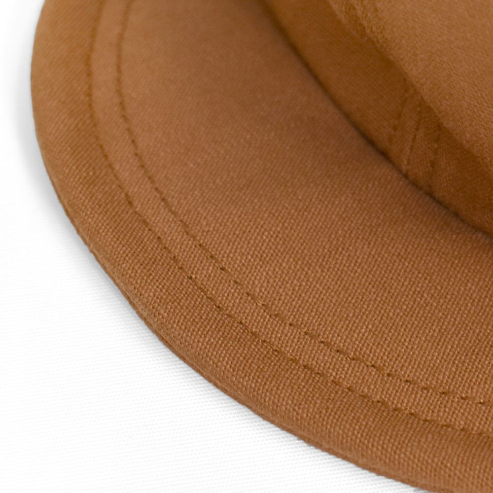 フリーホイーラーズ (FREEWHEELERS) -WILDLIFE RANGER- CASQUETTE SINCE THE 1970s OUTDOOR STYLE CLOTHING Vintage Style 10oz Sulfur-Dyed Duck BROWN キャスケット ハンチングハット 帽子 2527002