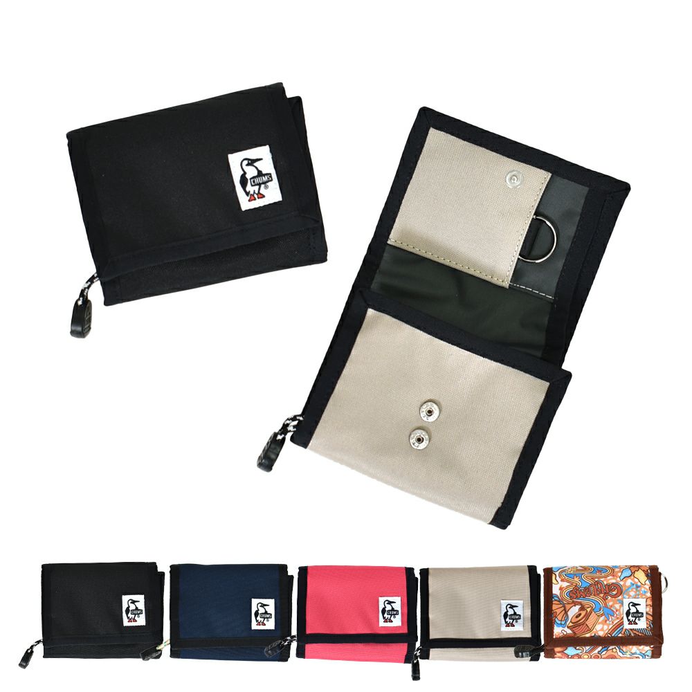 チャムス (CHUMS) リサイクルマルチウォレット Recycle Multi Wallet 2つ折り財布 ウォレット 定期入れ キーケース CH60-3988