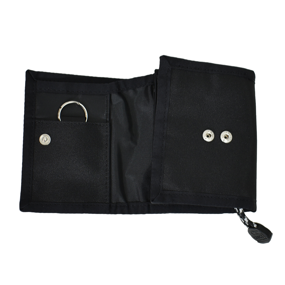 チャムス (CHUMS) リサイクルマルチウォレット Recycle Multi Wallet 2つ折り財布 ウォレット 定期入れ キーケース CH60-3988 K001.Black