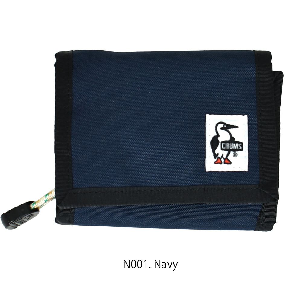 チャムス (CHUMS) リサイクルマルチウォレット Recycle Multi Wallet 2つ折り財布 ウォレット 定期入れ キーケース CH60-3988 N001.Navy