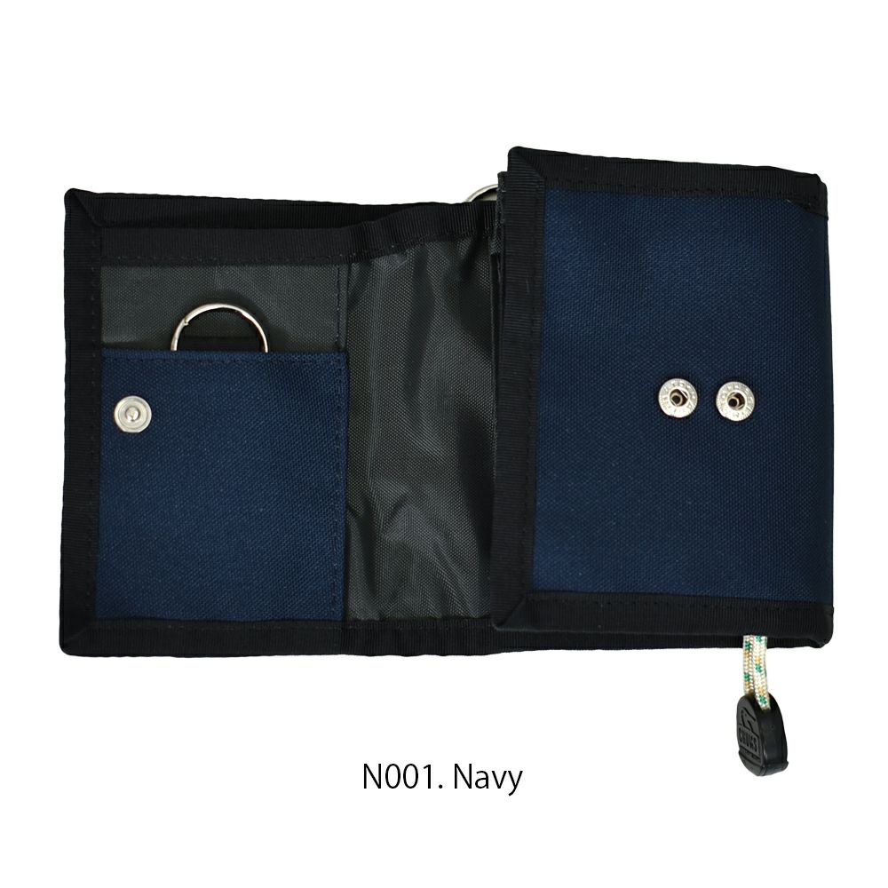チャムス (CHUMS) リサイクルマルチウォレット Recycle Multi Wallet 2つ折り財布 ウォレット 定期入れ キーケース CH60-3988 N001.Navy