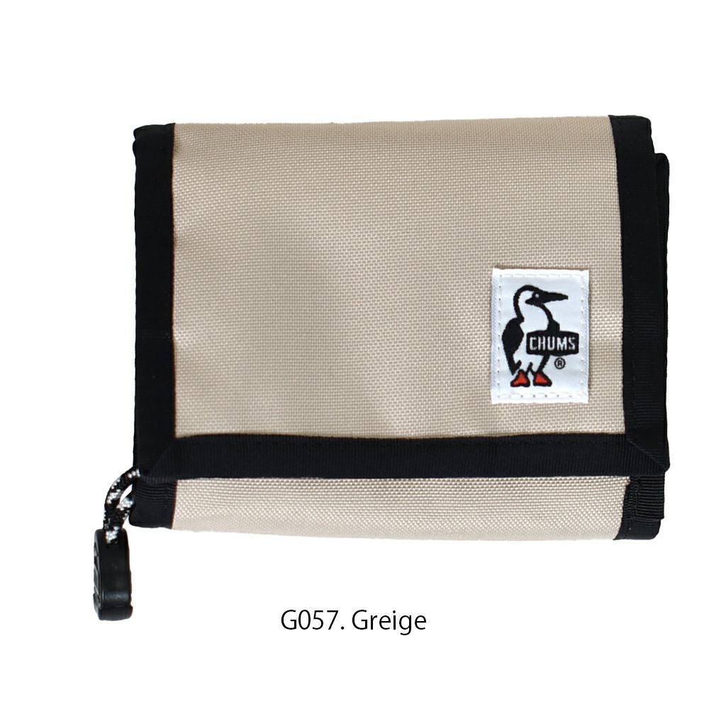 チャムス (CHUMS) リサイクルマルチウォレット Recycle Multi Wallet 2つ折り財布 ウォレット 定期入れ キーケース CH60-3988 G057.Greige