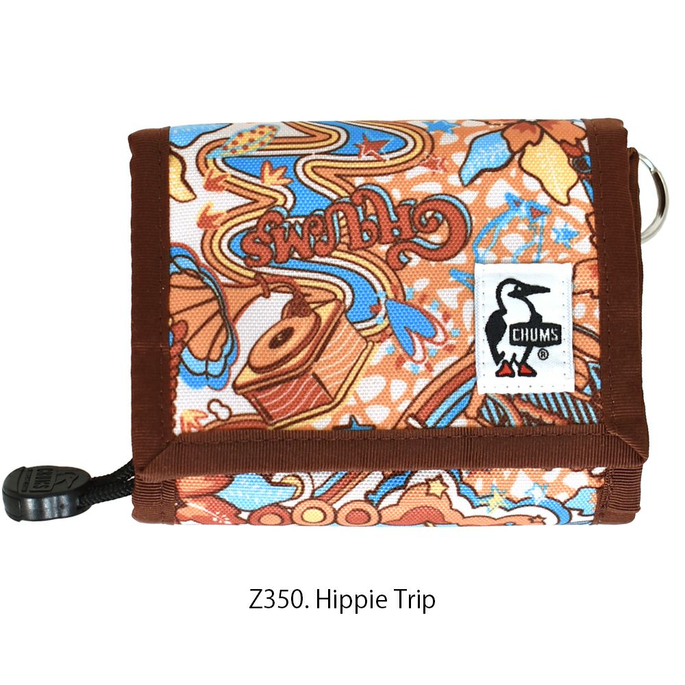 チャムス (CHUMS) リサイクルマルチウォレット Recycle Multi Wallet 2つ折り財布 ウォレット 定期入れ キーケース CH60-3988 Z350.Hippie Trip