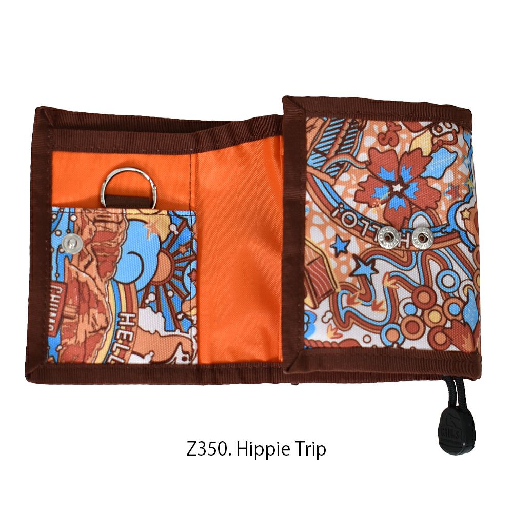 チャムス (CHUMS) リサイクルマルチウォレット Recycle Multi Wallet 2つ折り財布 ウォレット 定期入れ キーケース CH60-3988 Z350.Hippie Trip