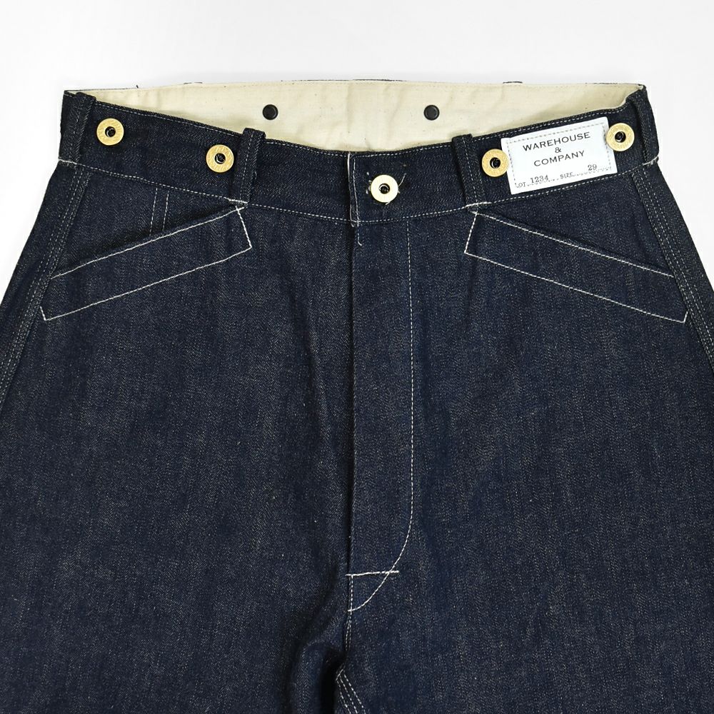 ウエアハウス (WAREHOUSE) Lot 1234 1920'S FREE LAND WAIST OVERALL ペインターパンツ ジーンズ デニムパンツ ジーパン