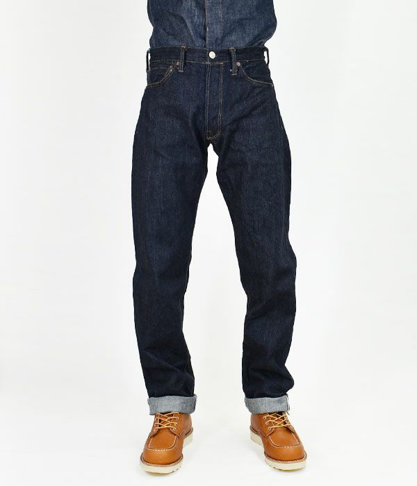 デラックスウエア (DELUXEWARE) STANDARD STRAIGHT ワンウォッシュ ジーンズ ジーパン デニムパンツ DX5015