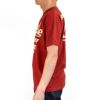 フリーホイーラーズ (FREEWHEELERS) -Throttle Racing- SUPPORT CREW Vintage Style Light Weight Jersey CHILI 半袖プリントTシャツ フロッキープリント 2525015