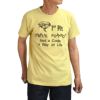 ウエアハウス (WAREHOUSE) Lot 4064 CF 1ST PLT 半袖プリントTシャツ セコハン 4064 クリームイエロー
