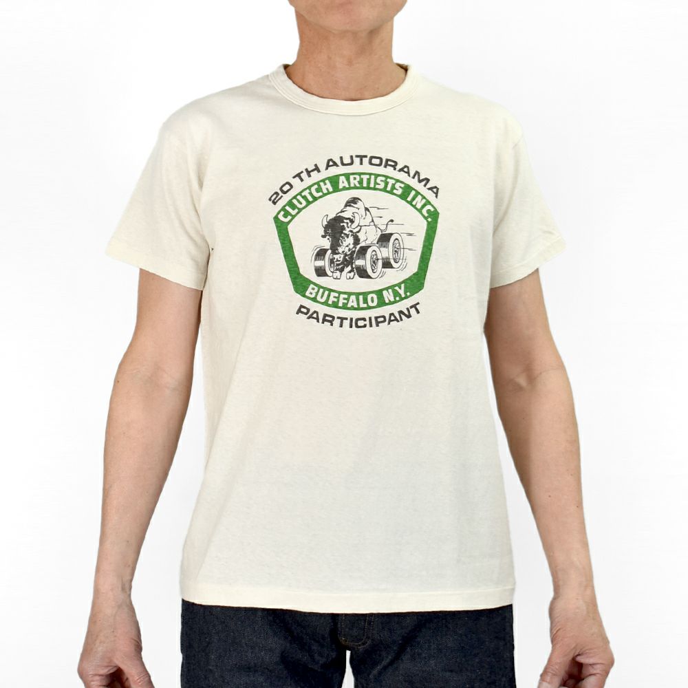 ウエアハウス (WAREHOUSE) Lot 4064 CLITCH ARTISTS 半袖プリントTシャツ セコハン 4064