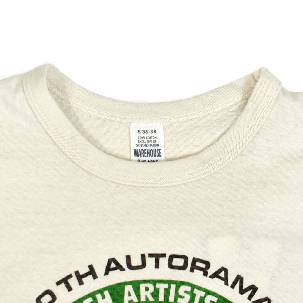 ウエアハウス (WAREHOUSE) Lot 4064 CLITCH ARTISTS 半袖プリントTシャツ セコハン 4064