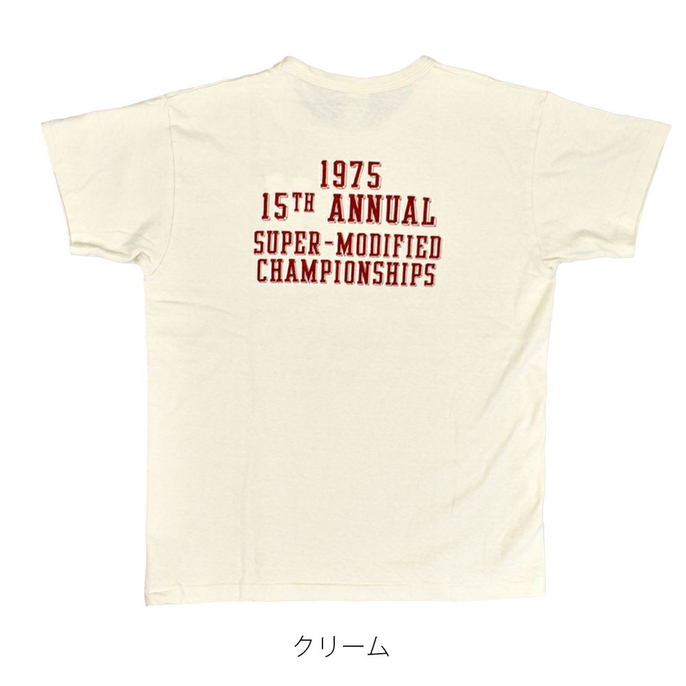 ウエアハウス (WAREHOUSE) Lot 4064 KNOXVILLE 半袖プリントTシャツ セコハン 4064 クリーム