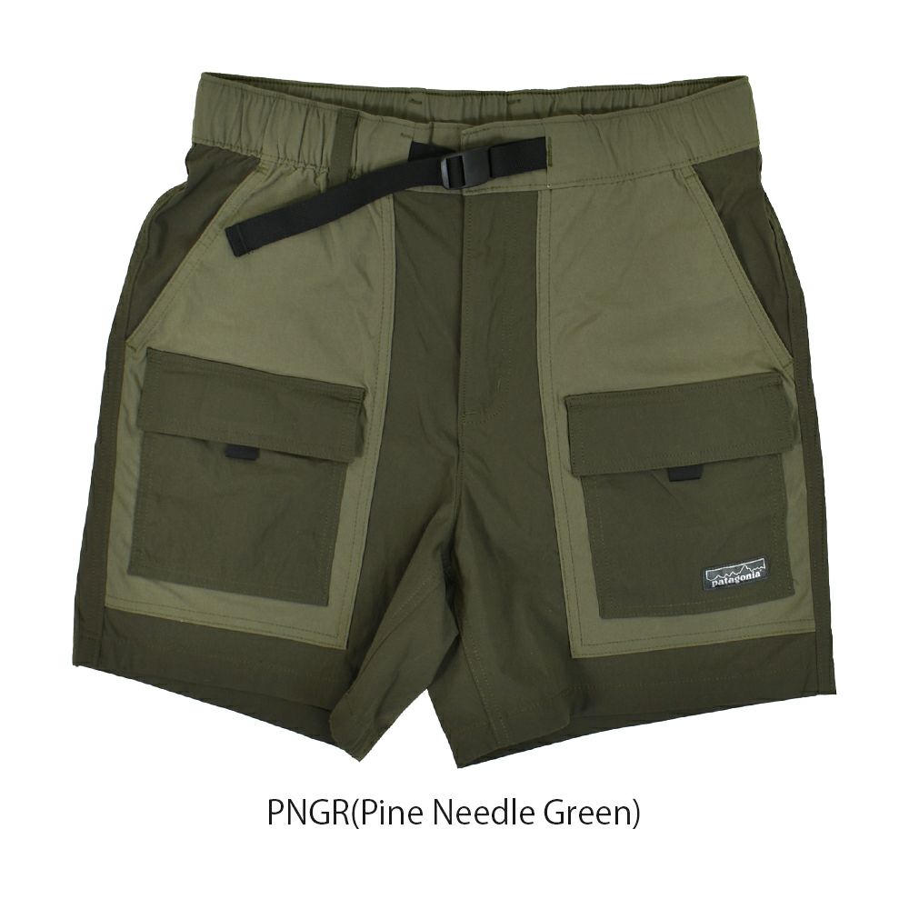 パタゴニア (PATAGONIA) メンズ アウトドア エブリデー ショーツ ６インチ M'S OUTDOOR EVERYDAY SHORTS-7IN ショートパンツ 水陸両用 57437 PNGR(Pine Needle Green)