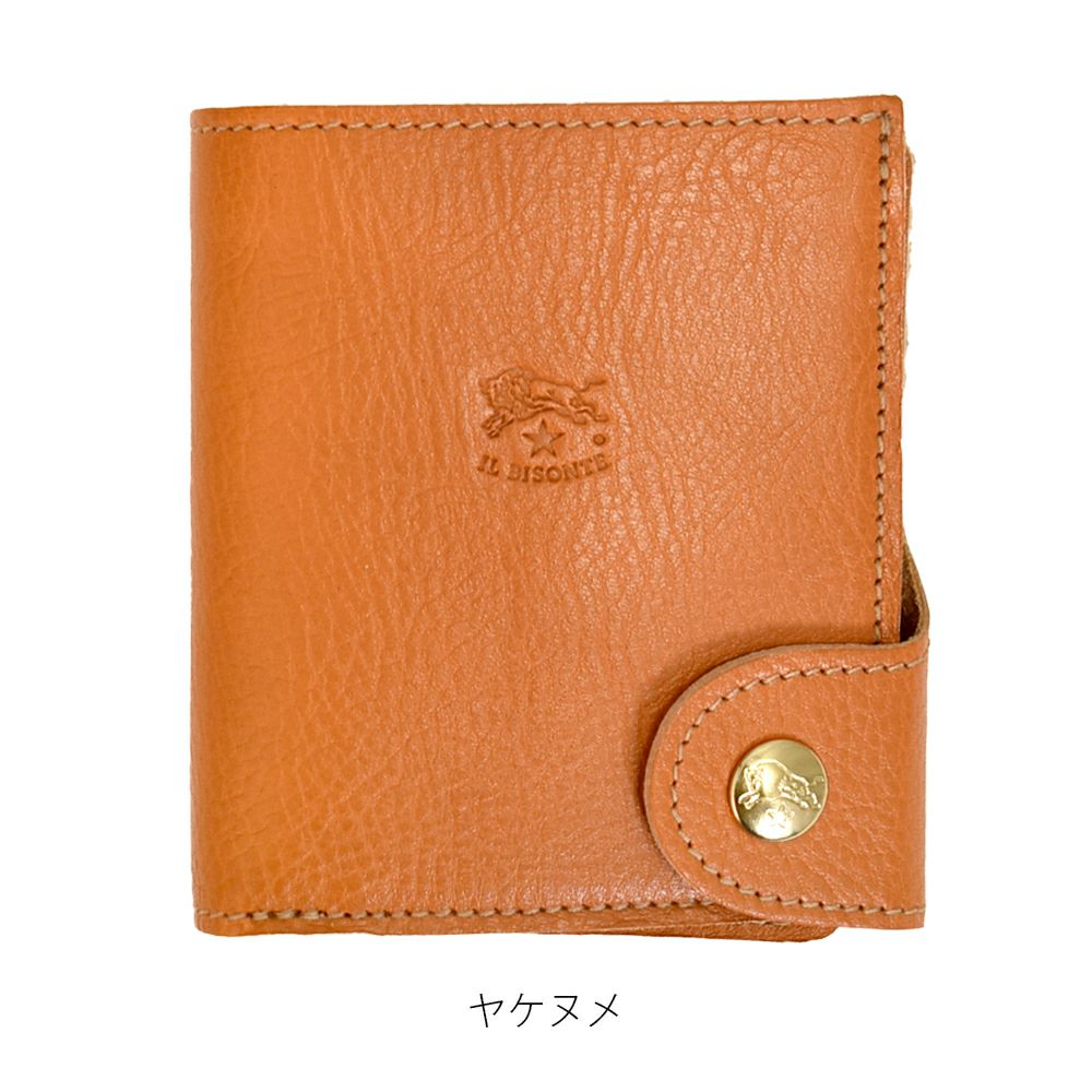 イルビゾンテ (IL BISONTE) 2つ折りレザーウォレット 財布 54202-3-09840 54202309840 ヤケヌメ