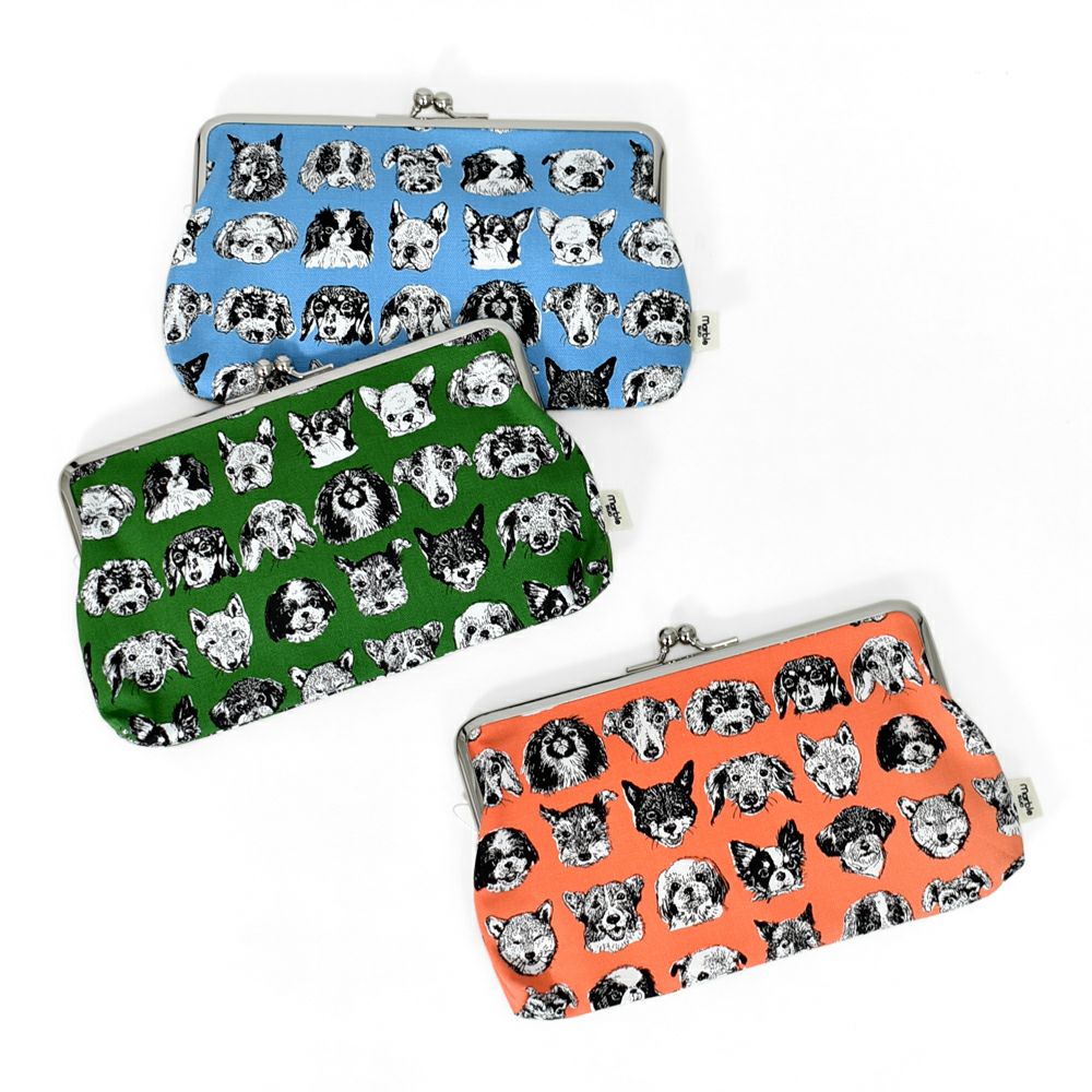 マーブルシュッド (marble SUD) WHO DID IT? がま口 L gamaguchi ばね口ポーチ 小物入れ 09FS060183