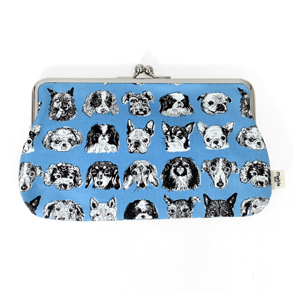 マーブルシュッド (marble SUD) WHO DID IT? がま口 L gamaguchi ばね口ポーチ 小物入れ 09FS060183