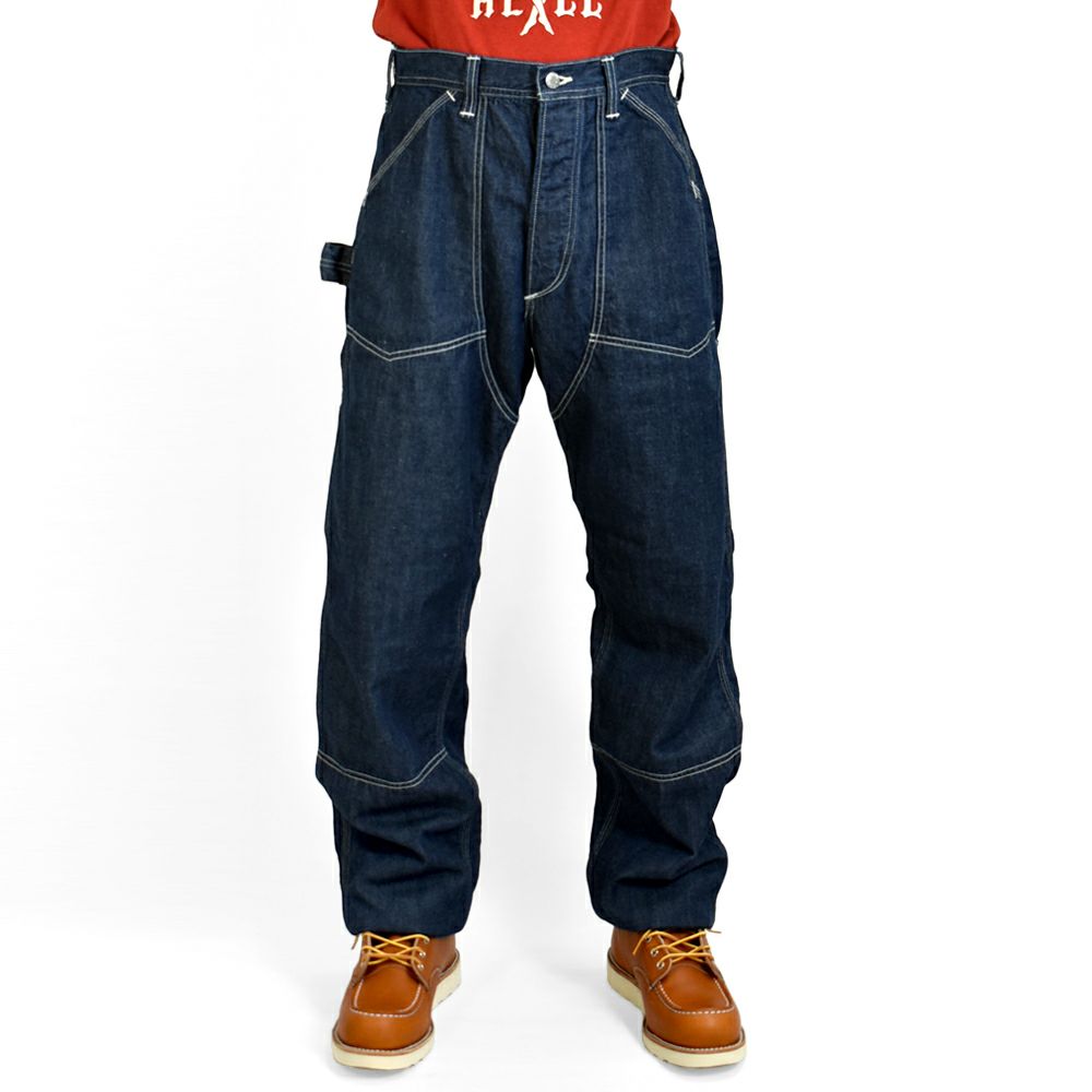 フリーホイーラーズ (FREEWHEELERS) -Lot 102 DENIM OVERALLS- 1920-1930s STYLE WORK CLOTHING Original 10oz Indigo Denim アイアンオール デニムワークパンツ 2512002