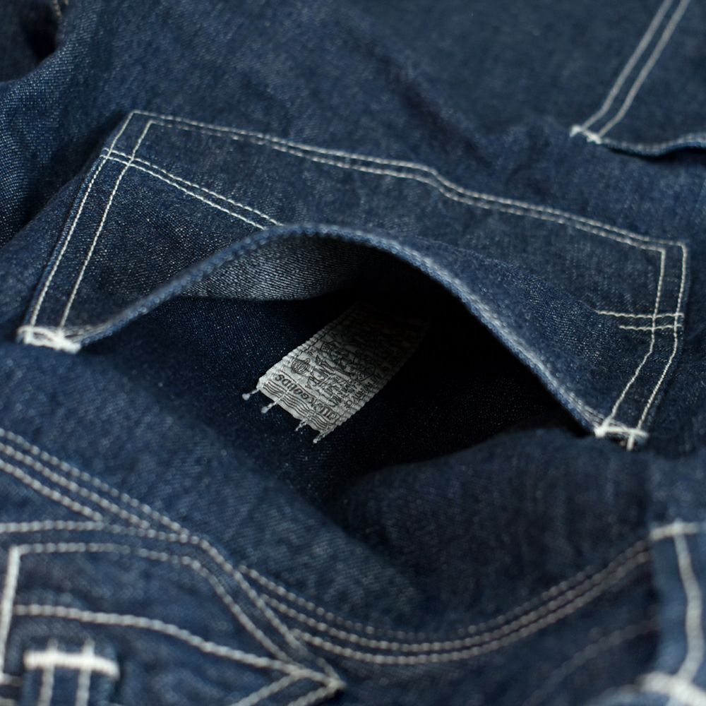 フリーホイーラーズ (FREEWHEELERS) -Lot 102 DENIM OVERALLS- 1920-1930s STYLE WORK CLOTHING Original 10oz Indigo Denim アイアンオール デニムワークパンツ 2512002