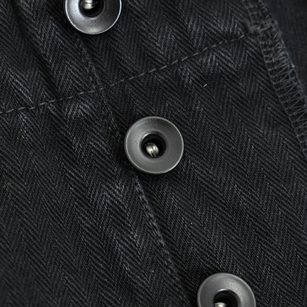 フリーホイーラーズ (FREEWHEELERS) -GRUNTS- 1960s~ STYLE WORK CLOTHING Vintage Style Yarn-Dyed Herringbone Twill YARN-DYED RUDE BLACK ヘリンボーンツイルパンツ 2522010