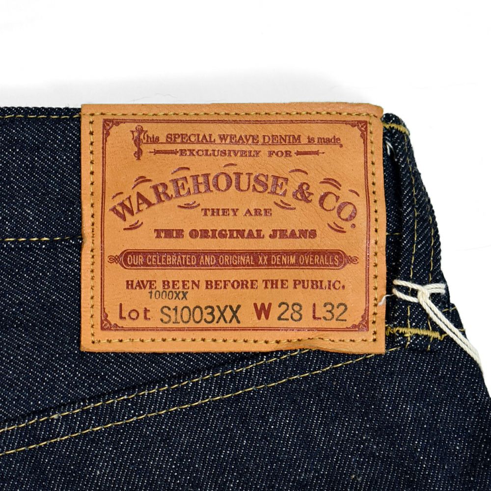 ウエアハウス (WAREHOUSE) Lot S1003XX(1000XX)【1942MODEL】DEAD STOCK BLUE 大戦モデルジーンズ デニムパンツ ジーパン