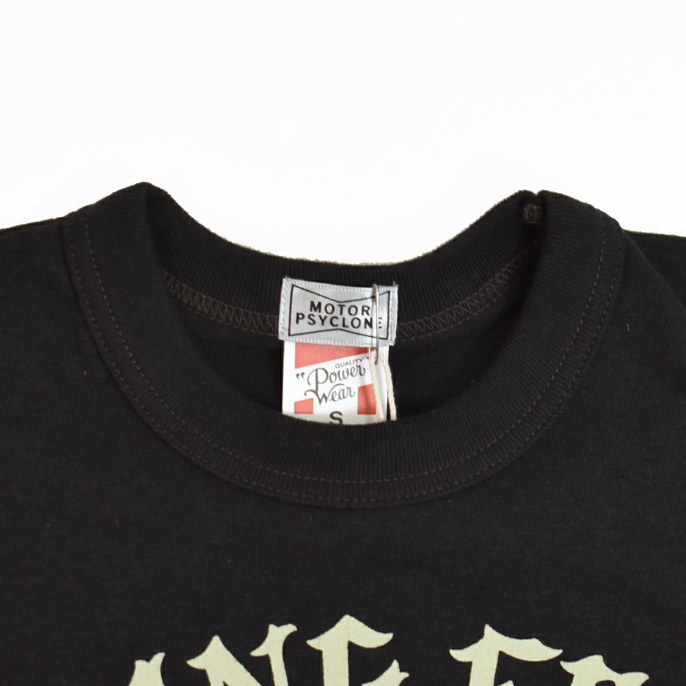 フリーホイーラーズ (FREEWHEELERS) -RISING FROM HELL- Vintage Style Light Weight Jersey BLACK / CHILI 半袖プリントTシャツ 2525011