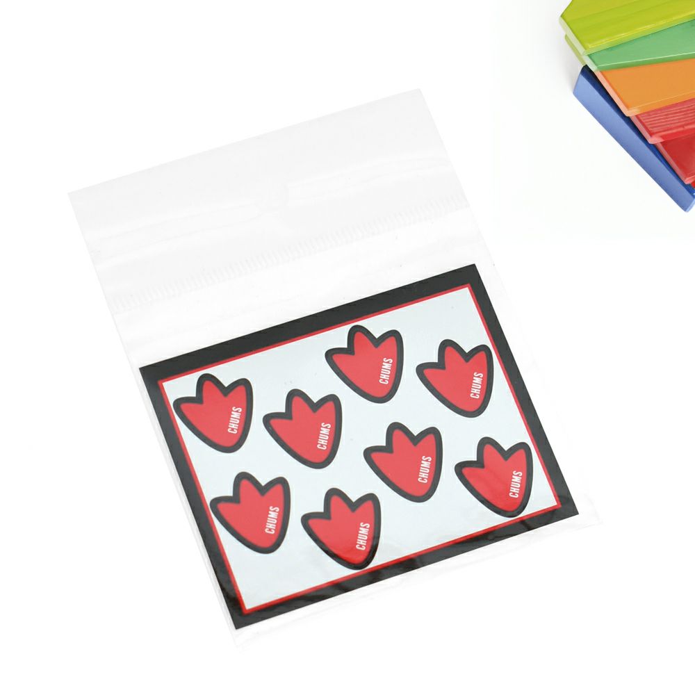 チャムス (CHUMS) ステッカーブービーフットミニ Sticker Booby Foot Mini ステッカー シール CH62-1475