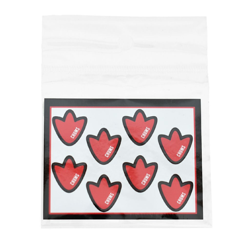 チャムス (CHUMS) ステッカーブービーフットミニ Sticker Booby Foot Mini ステッカー シール CH62-1475