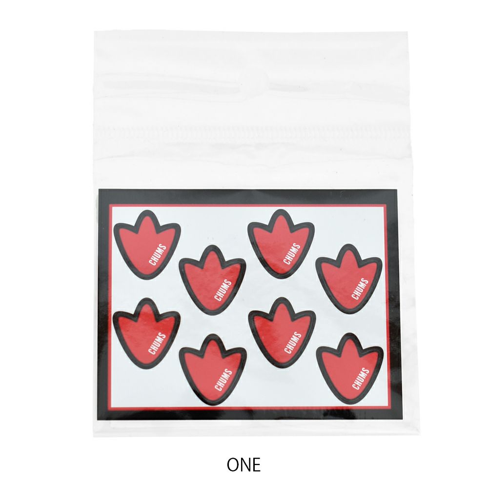 チャムス (CHUMS) ステッカーブービーフットミニ Sticker Booby Foot Mini ステッカー シール CH62-1475