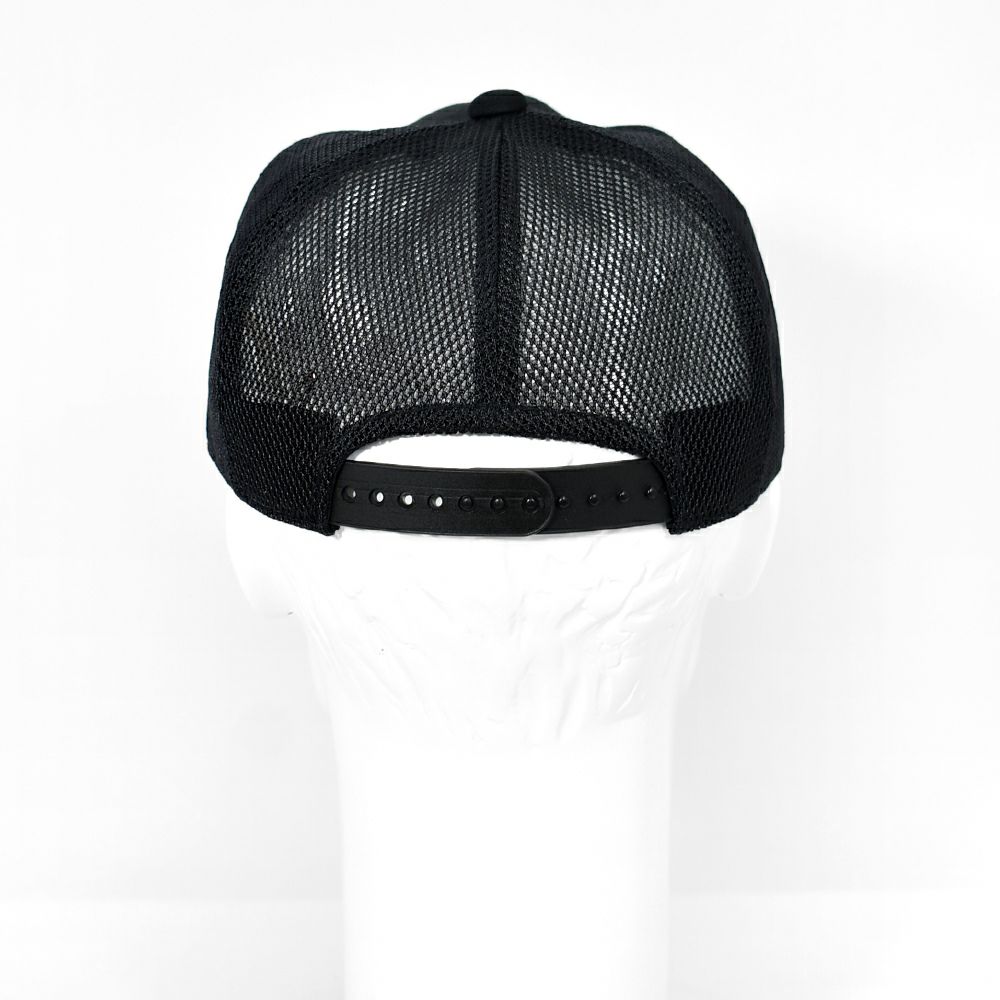 フリーホイーラーズ (FREEWHEELERS) -CUSTOM SPECIALTIES- 1960s~ STYLE SNAPBACK TRUCKER CAP Vintage Style Cotton Twill BLACK トラッカーキャップ メッシュキャップ 帽子 2527003