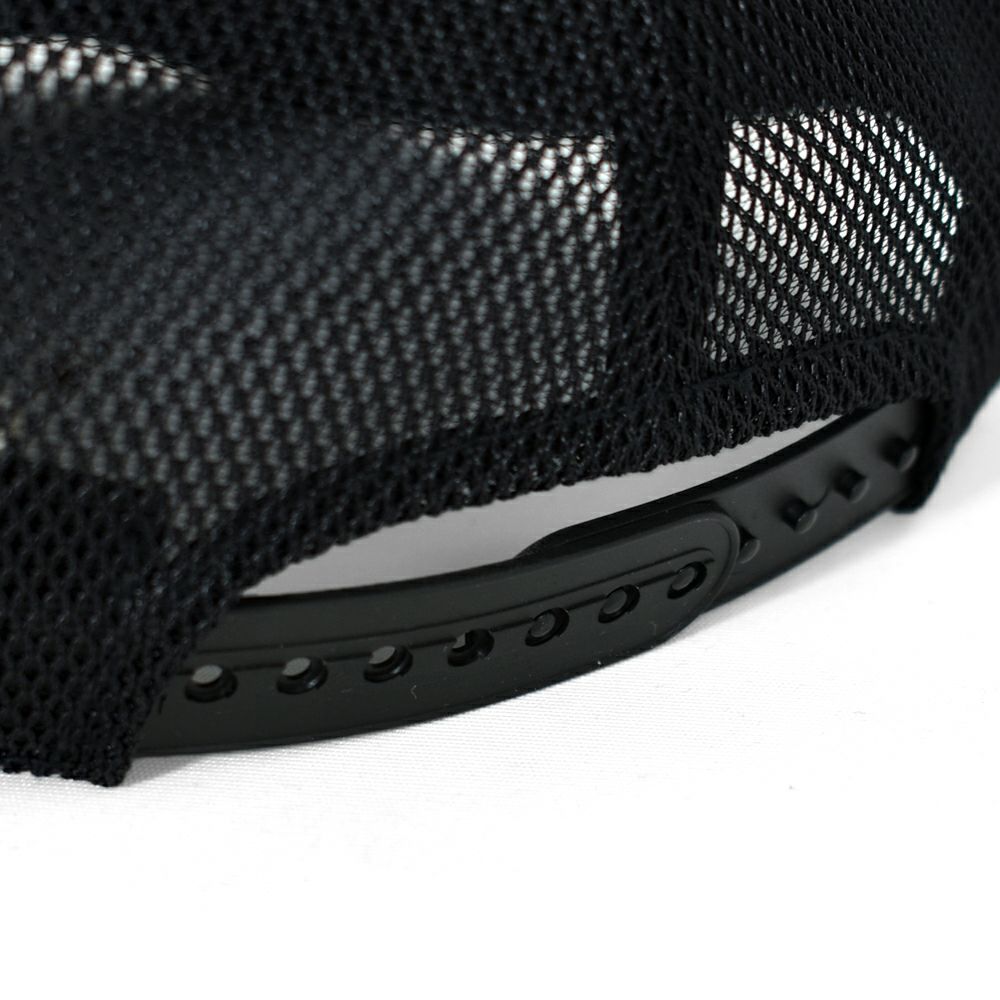 フリーホイーラーズ (FREEWHEELERS) -CUSTOM SPECIALTIES- 1960s~ STYLE SNAPBACK TRUCKER CAP Vintage Style Cotton Twill BLACK トラッカーキャップ メッシュキャップ 帽子 2527003