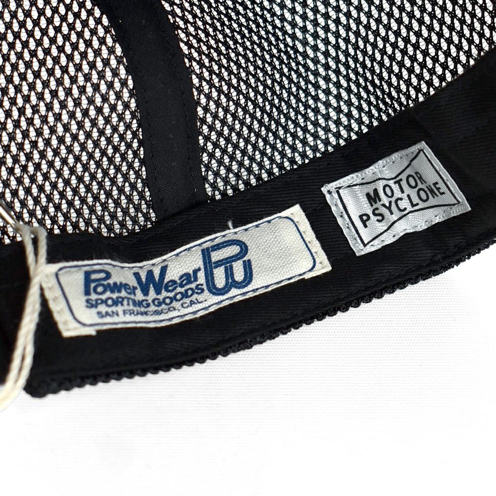 フリーホイーラーズ (FREEWHEELERS) -CUSTOM SPECIALTIES- 1960s~ STYLE SNAPBACK TRUCKER CAP Vintage Style Cotton Twill BLACK トラッカーキャップ メッシュキャップ 帽子 2527003