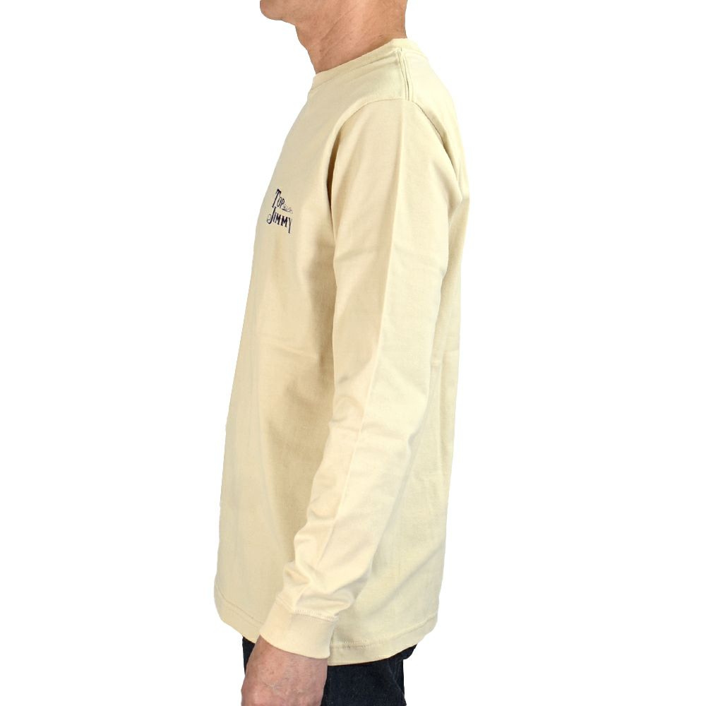 トップジミー (TOP JIMMY) TOP JIMMY LOGO LONG SLEEVE T-SHIRT 長袖ロゴTシャツ ショップオリジナル LST1