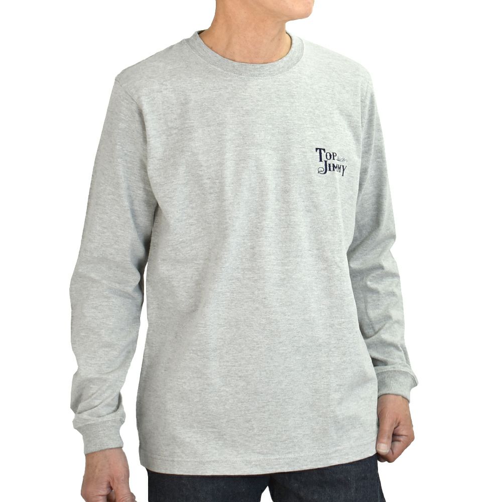 トップジミー (TOP JIMMY) TOP JIMMY LOGO LONG SLEEVE T-SHIRT 長袖ロゴTシャツ ショップオリジナル LST1
