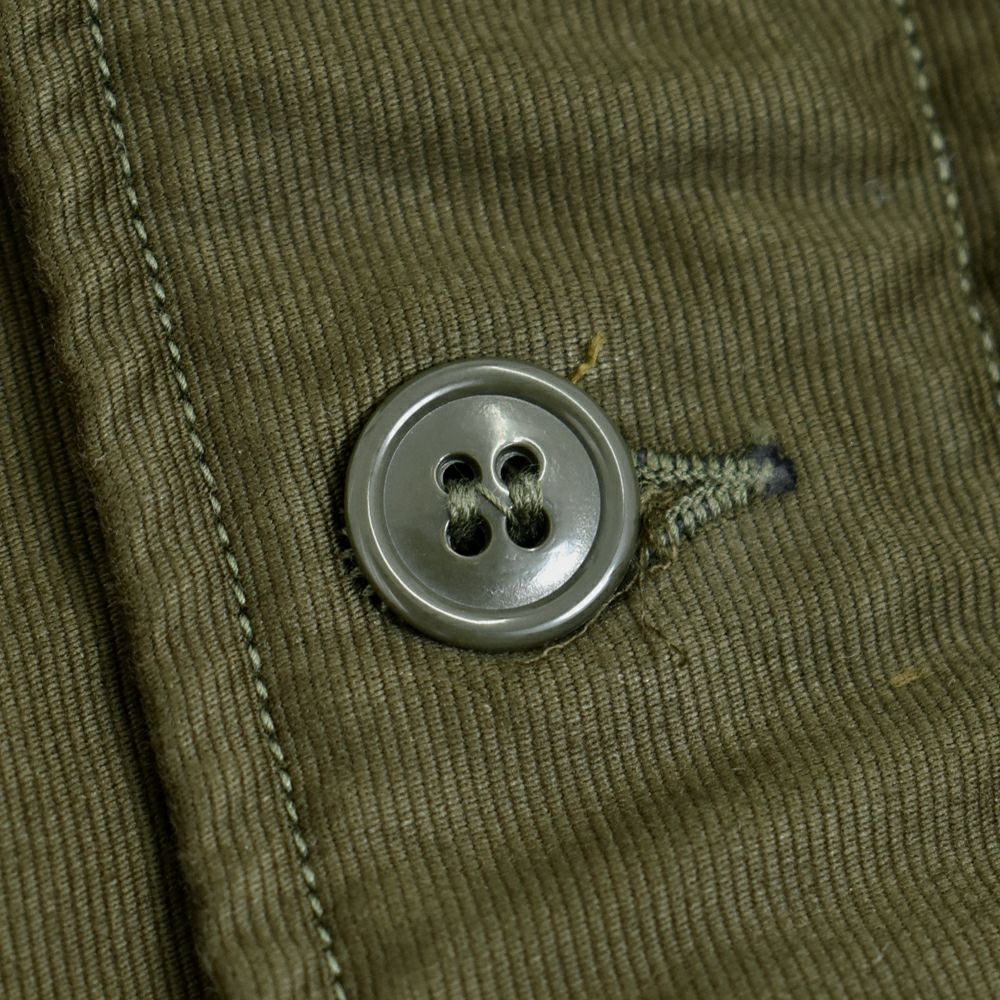 フリーホイーラーズ (FREEWHEELERS) -CHOP EM- DECK WOEKER JACKET 1940~1950s U.S.NAVY MILITARY & MOTOR CULTURE IMAGE COSTOM JACKET Original High Density Jungle Cloth DARK KHAKI GREEN デッキワークジャケット ミリタリージャケット ライトアウター カスタム 2521011