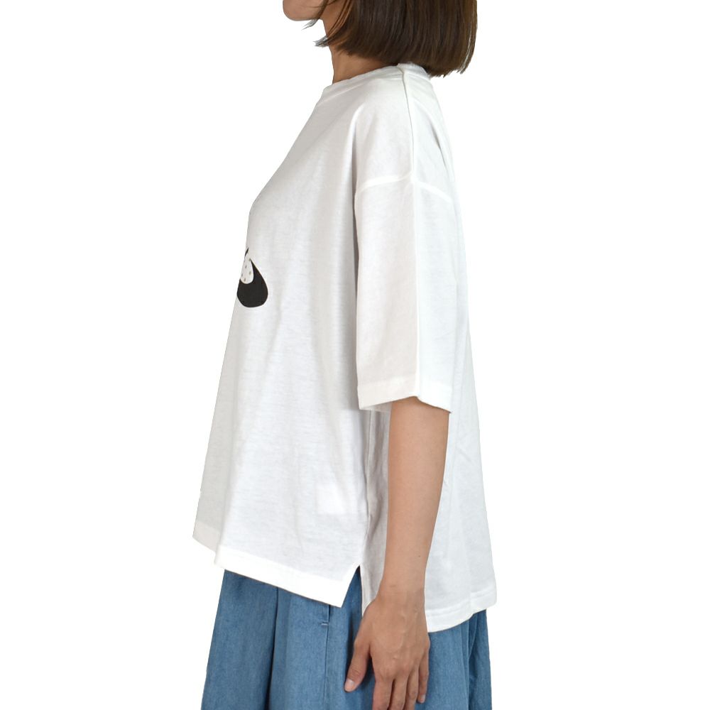 ブリスバンチ (Bliss bunch) ワイドＴ（ソックス箔プリント） ワイド半袖プリントTシャツ A754-310