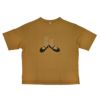 ブリスバンチ (Bliss bunch) ワイドＴ（ソックス箔プリント） ワイド半袖プリントTシャツ A754-310 5-3.Oak