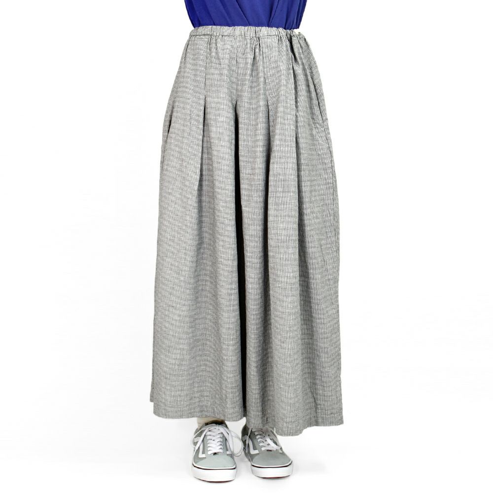 ブリスバンチ (Bliss bunch) ダーツタックサイドリボンパンツ スカートパンツ スカート風パンツ K754-215