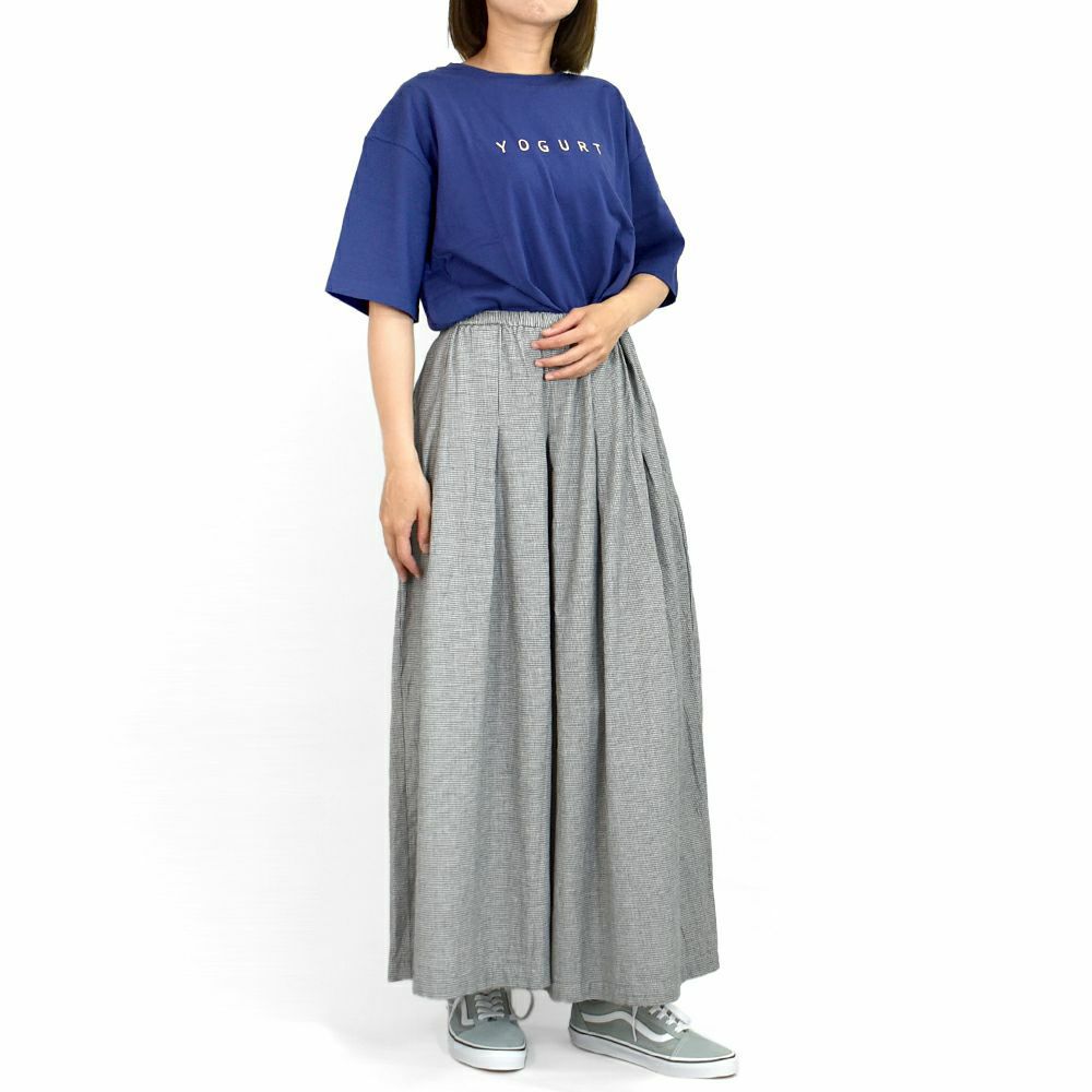 ブリスバンチ (Bliss bunch) ダーツタックサイドリボンパンツ スカートパンツ スカート風パンツ K754-215