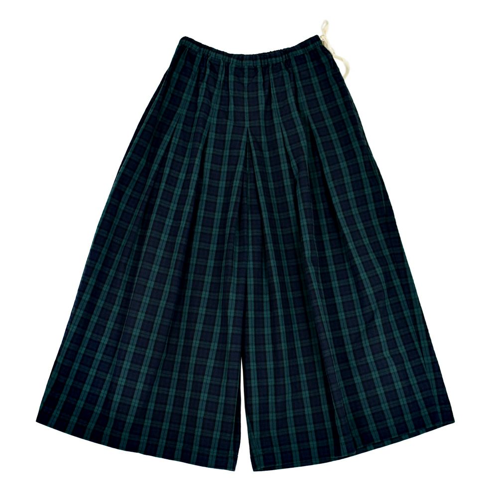 ブリスバンチ (Bliss bunch) ダーツタックサイドリボンパンツ スカートパンツ スカート風パンツ K754-215 4-2.BLACK WATCH