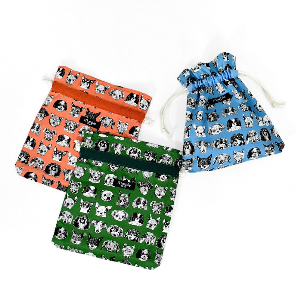 マーブルシュッド (marble SUD) WHO DID IT? 巾着 Purse 小物入れ 巾着袋 09FS059187