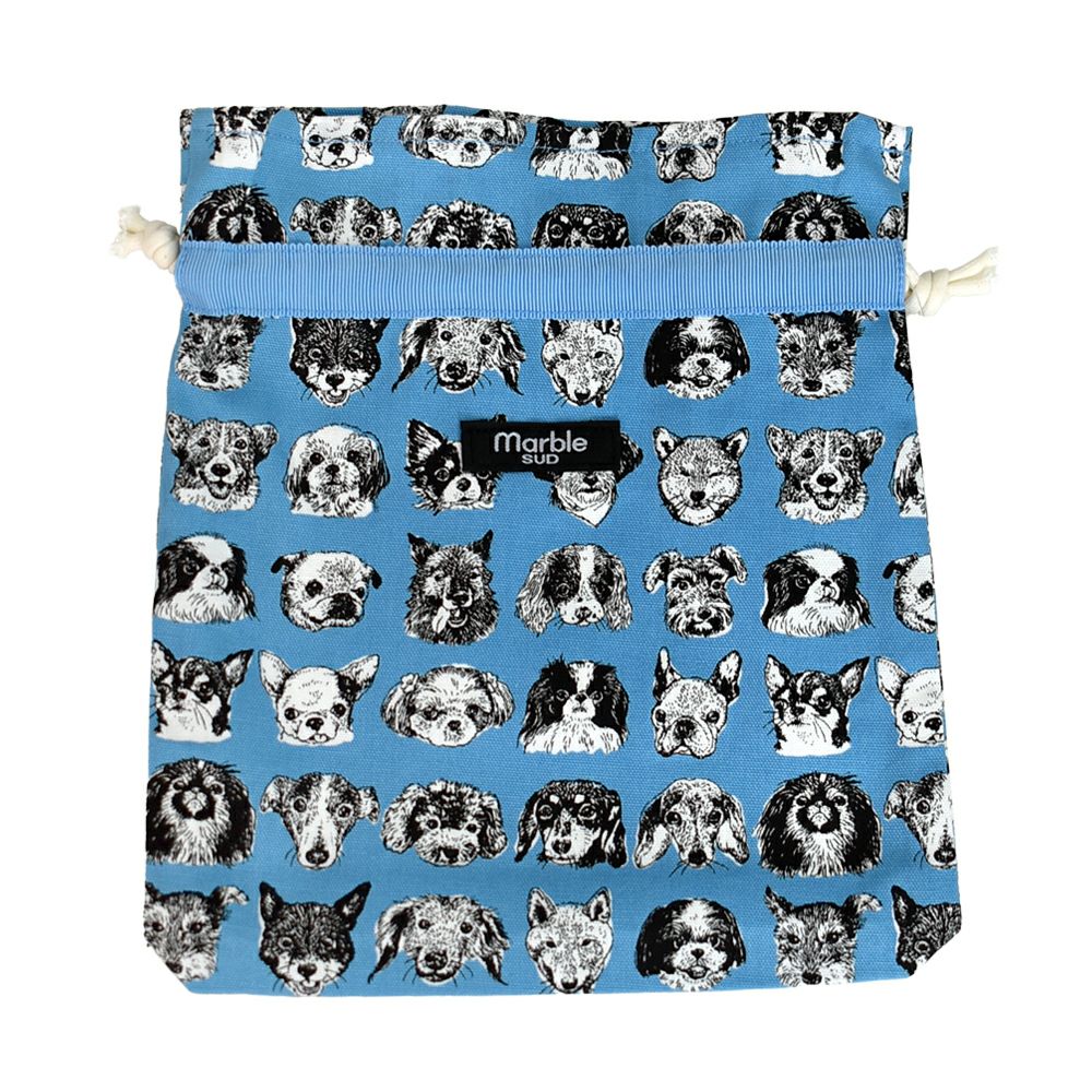 マーブルシュッド (marble SUD) WHO DID IT? 巾着 Purse 小物入れ 巾着袋 09FS059187 57.SAX