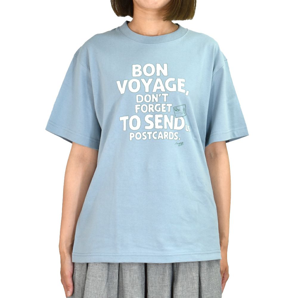 マーブルシュッド (marble SUD) BON VOYAGE S/S TEE 半袖プリントTシャツ 01FM003144