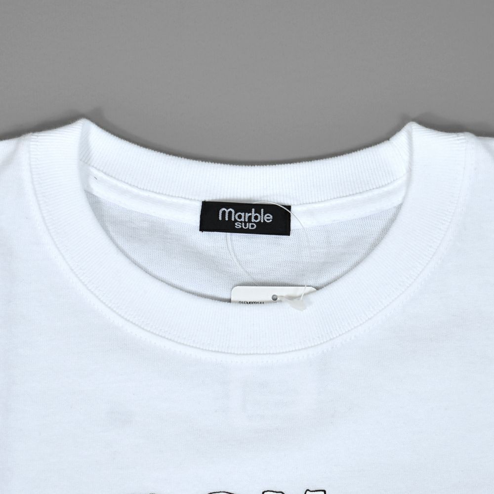 マーブルシュッド (marble SUD) BON VOYAGE S/S TEE 半袖プリントTシャツ 01FM003144