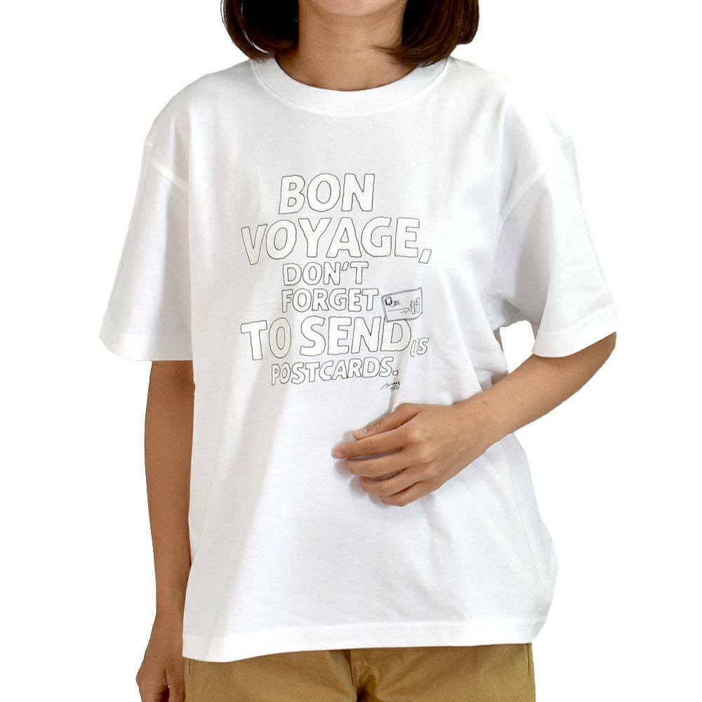 マーブルシュッド (marble SUD) BON VOYAGE S/S TEE 半袖プリントTシャツ 01FM003144